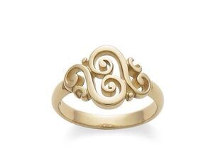 James Avery Retired Spanish Swirl Filigree Ring In 14k Yellow Gold Size 11